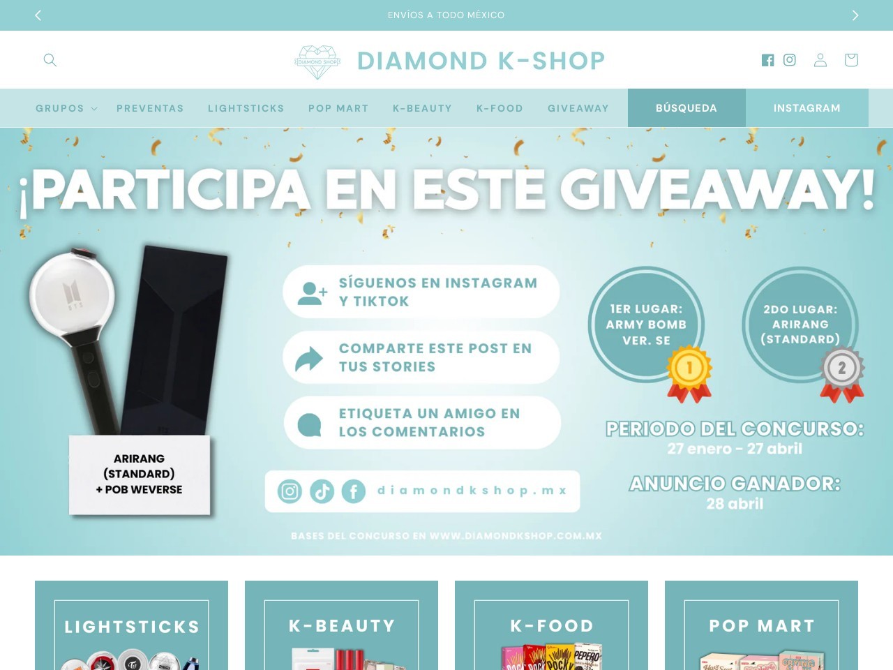 Diamond K-Shop โ Website Preview