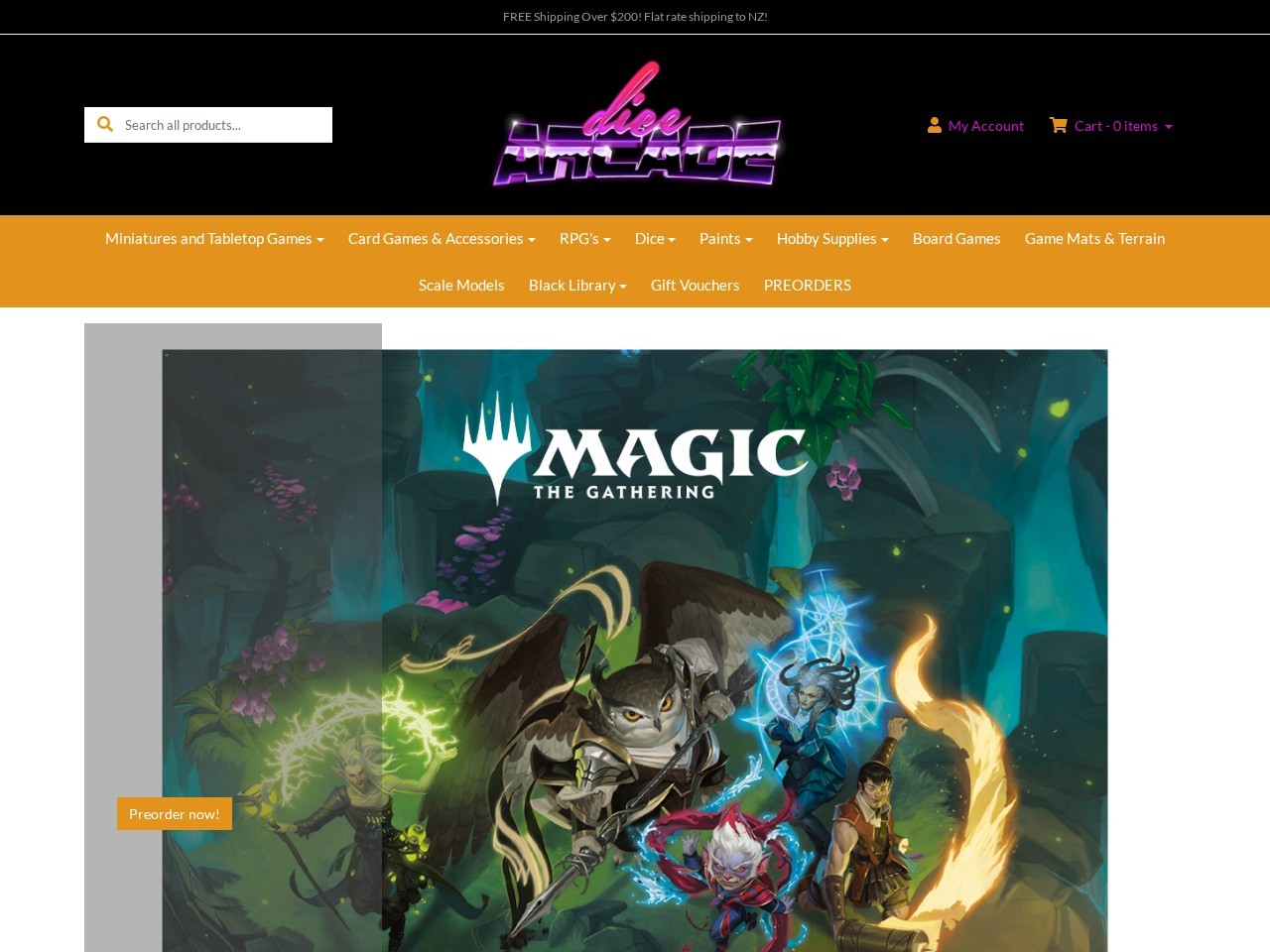 Dice Arcade — Website Preview