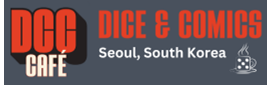 Dice & Comics Cafe (Formerly Dice Latte) logo