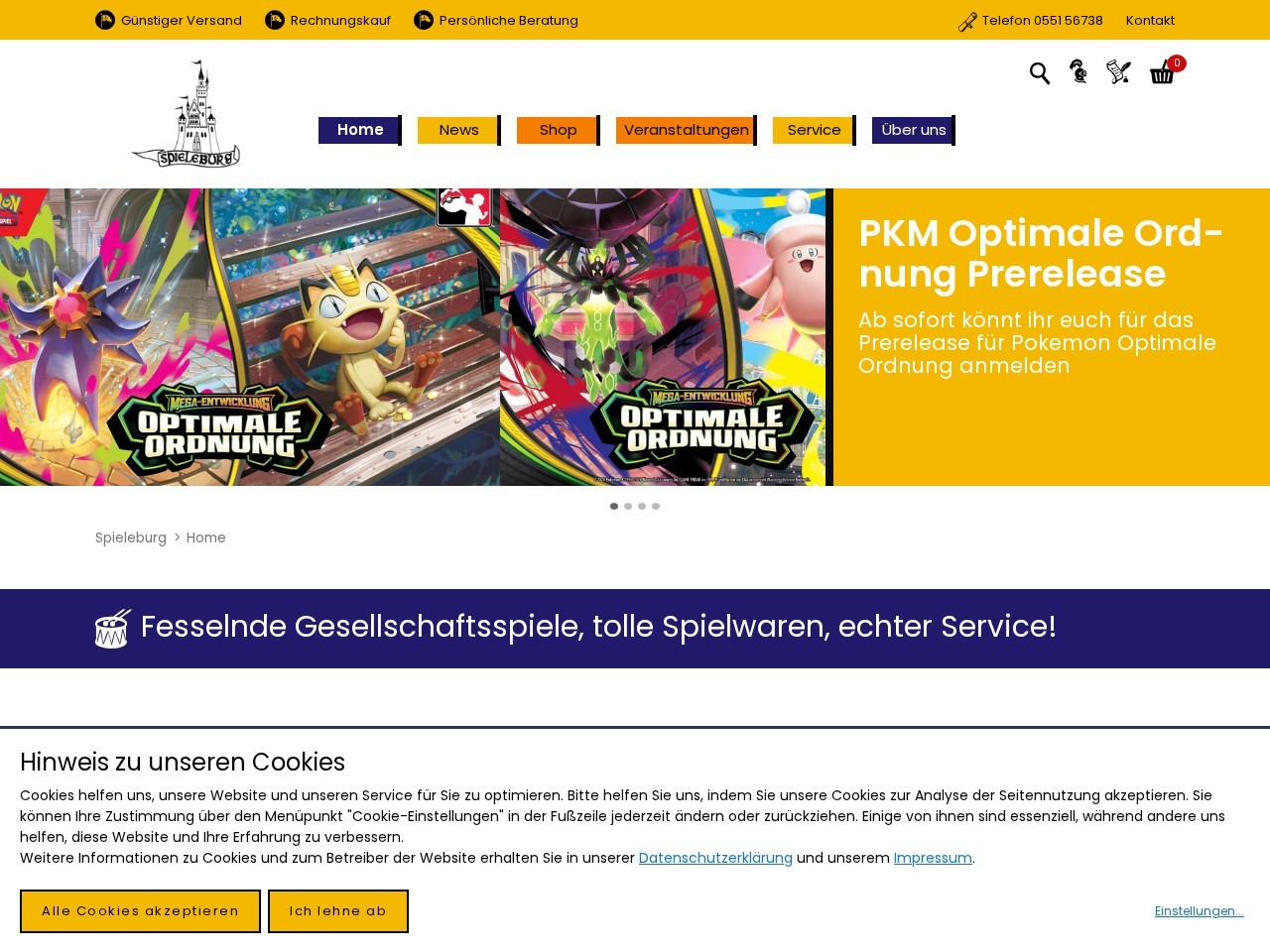 Die Spieleburg – Arne Soltendieck — Website Preview