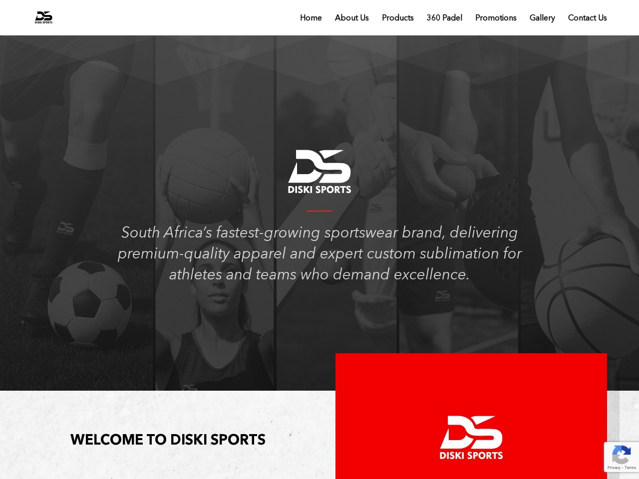 DISKI SPORTS — Website Preview