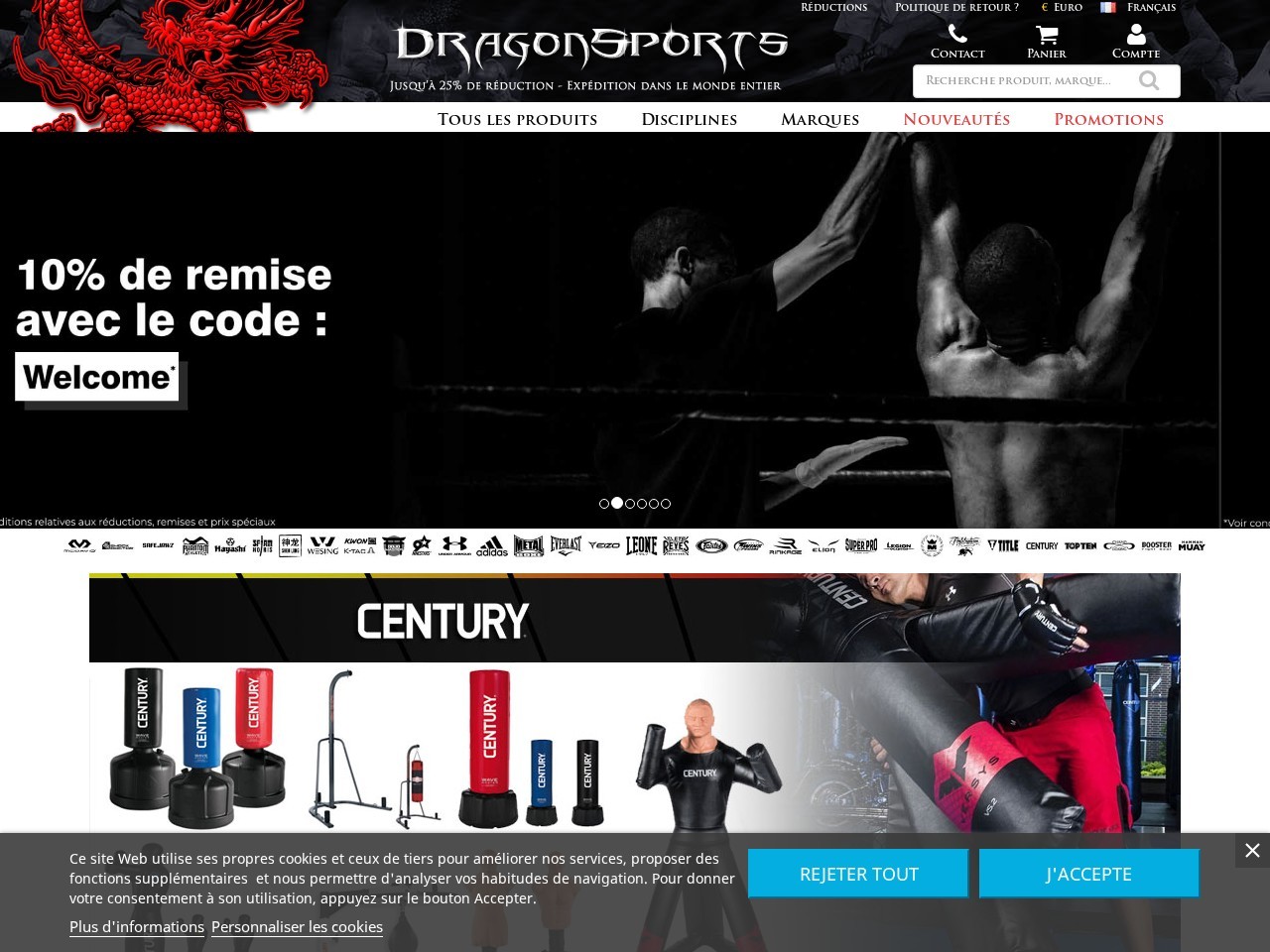 DragonSports — Website Preview