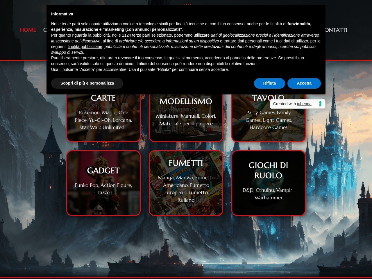 Fantasylandia โ Website Preview