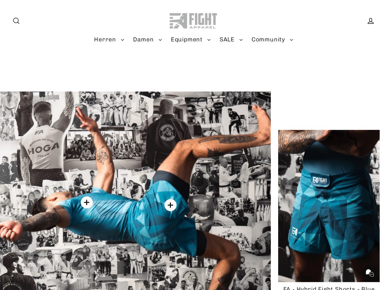 Fight Apparel HQ — Website Preview