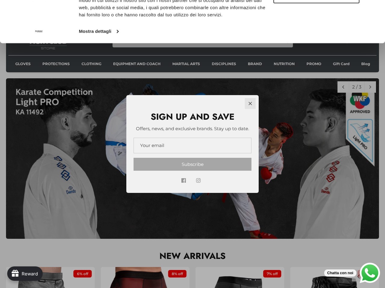 Fight Club Store — Website Preview