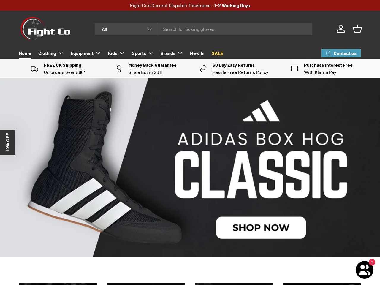 Fight Co — Website Preview