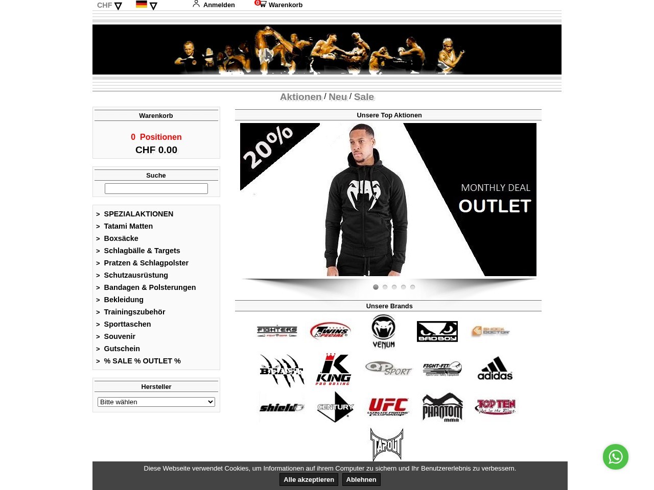 FIGHT-FIT Sports GmbH — Website Preview