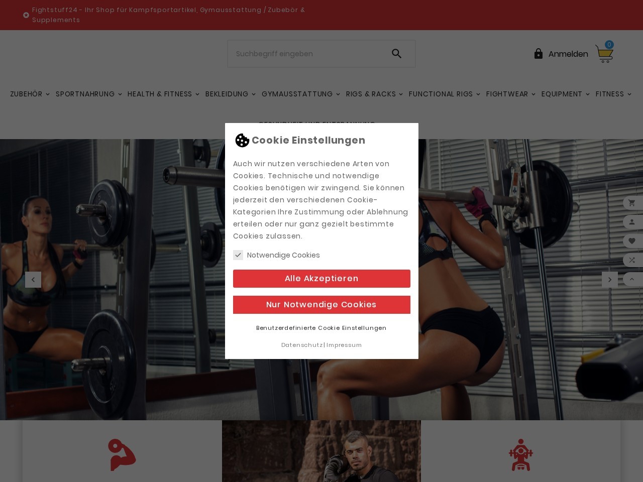 Fightstuff24 — Website Preview