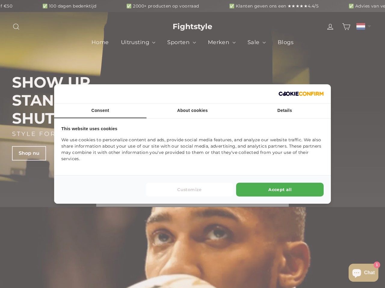 Fightstyle — Website Preview