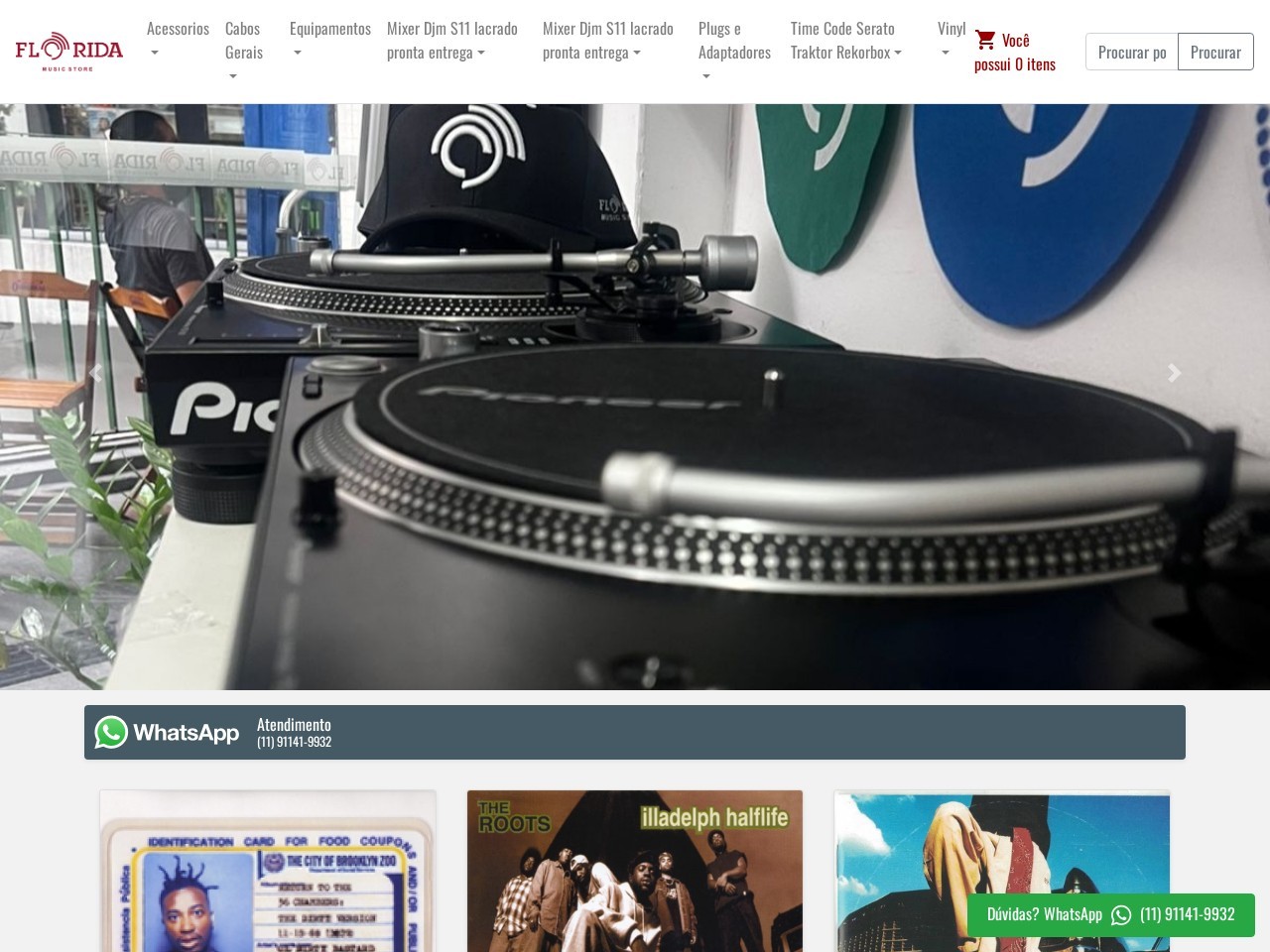 Flórida — Website Preview