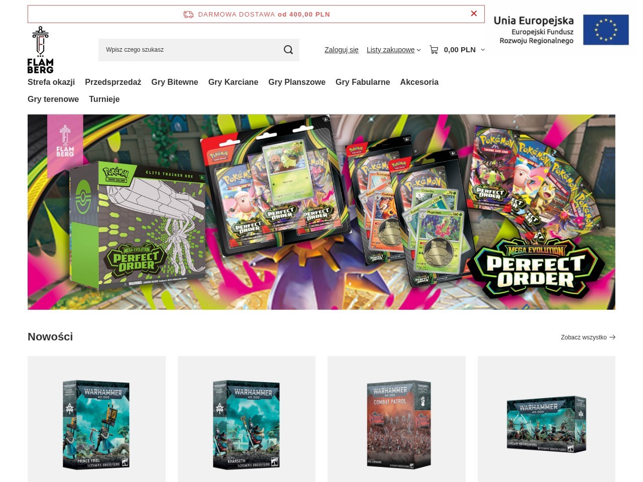 Flamberg — Website Preview