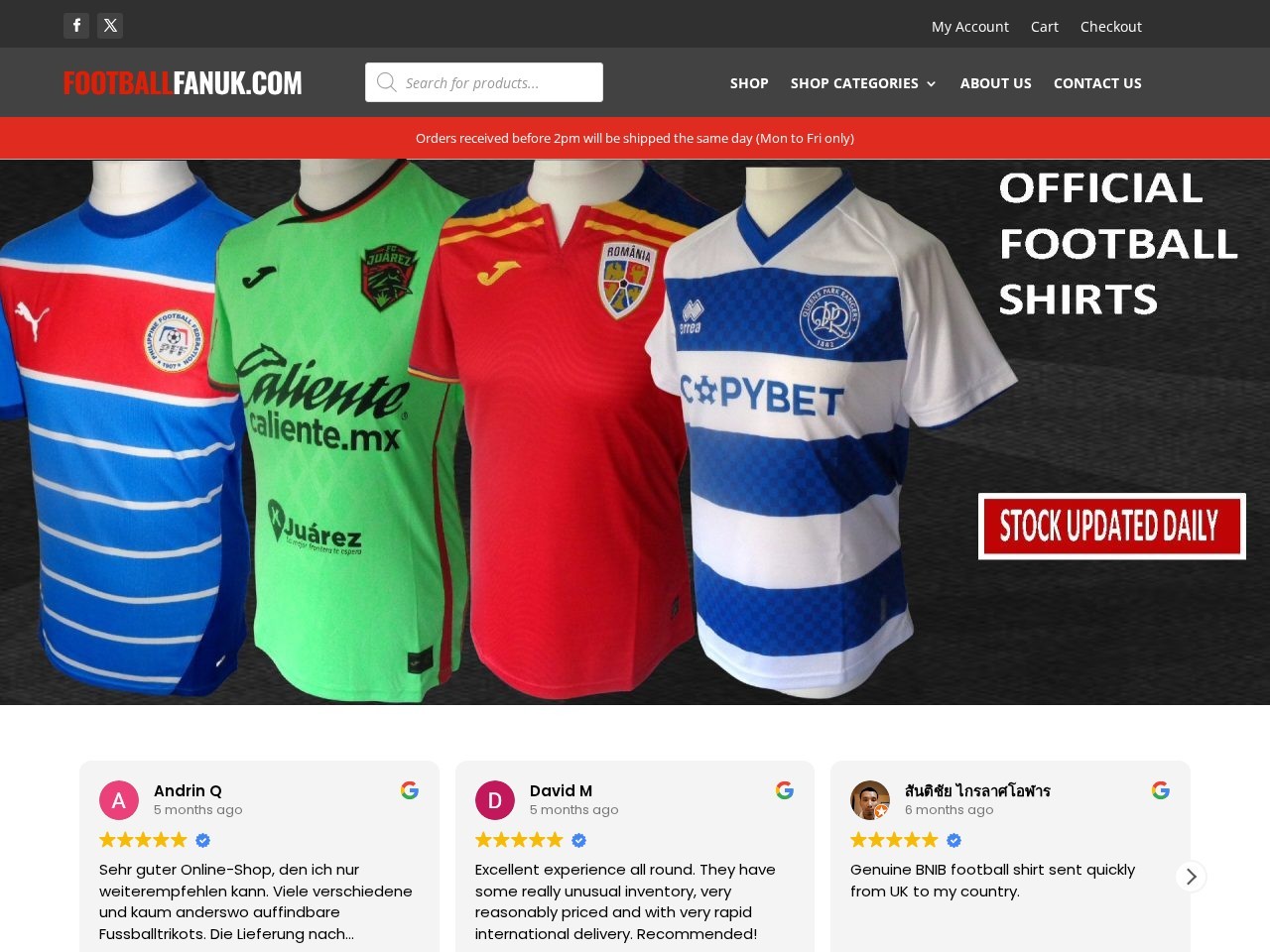 Football Fan UK — Website Preview