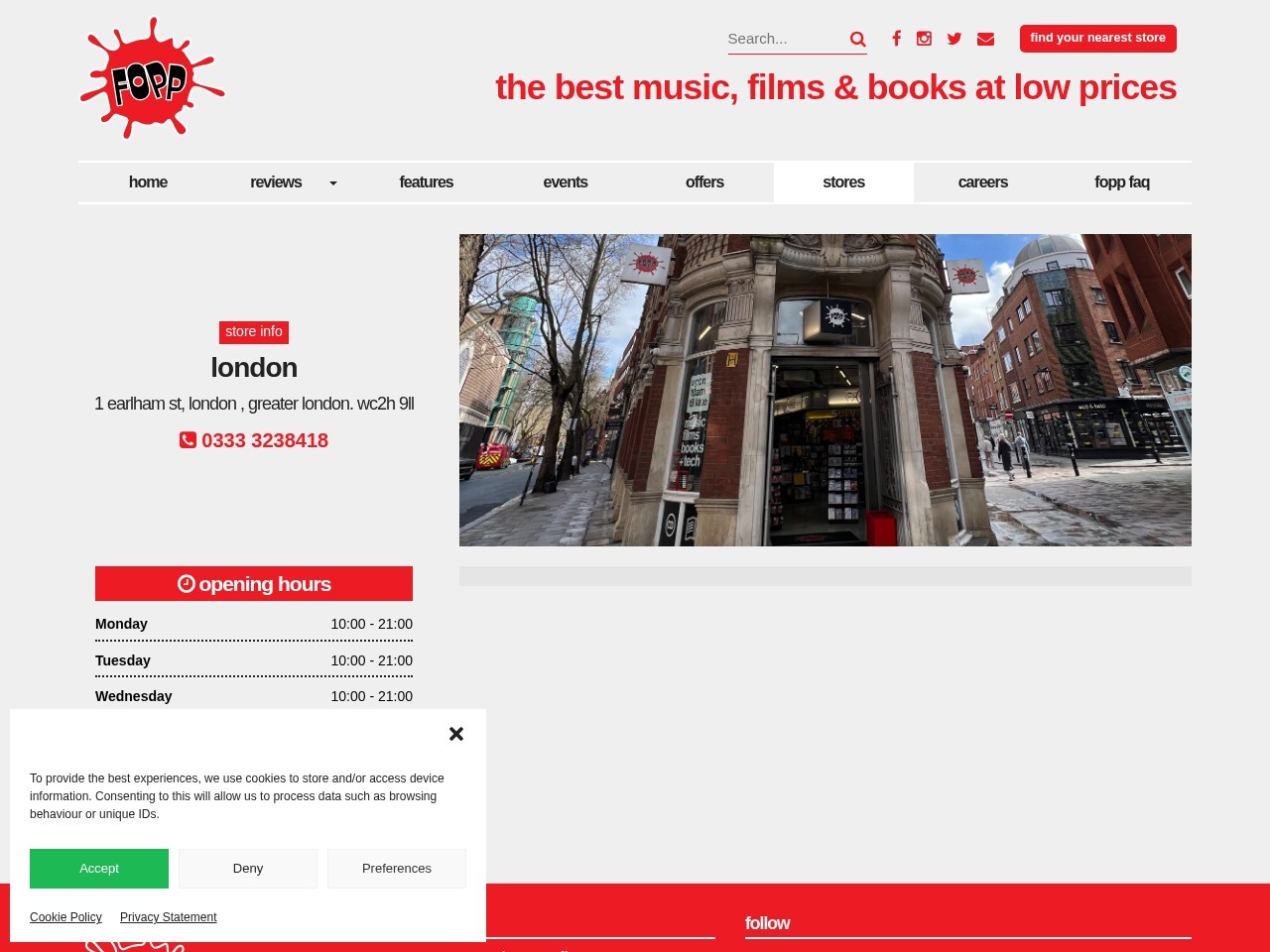 FOPP — Website Preview