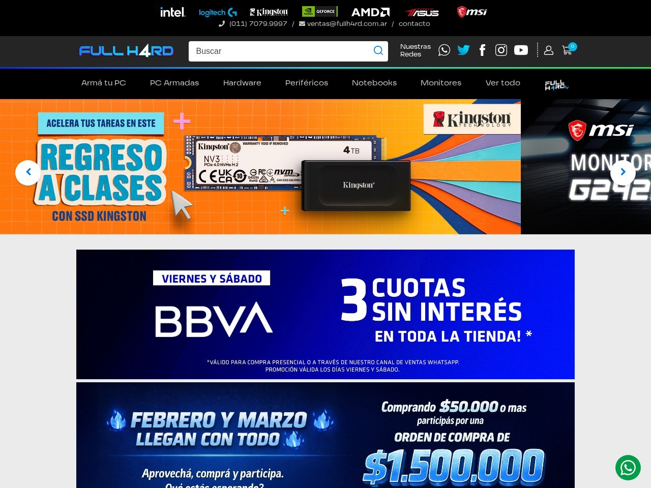 Fullh4rd - Gamer shop — Website Preview