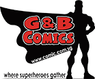 G & B Comics logo