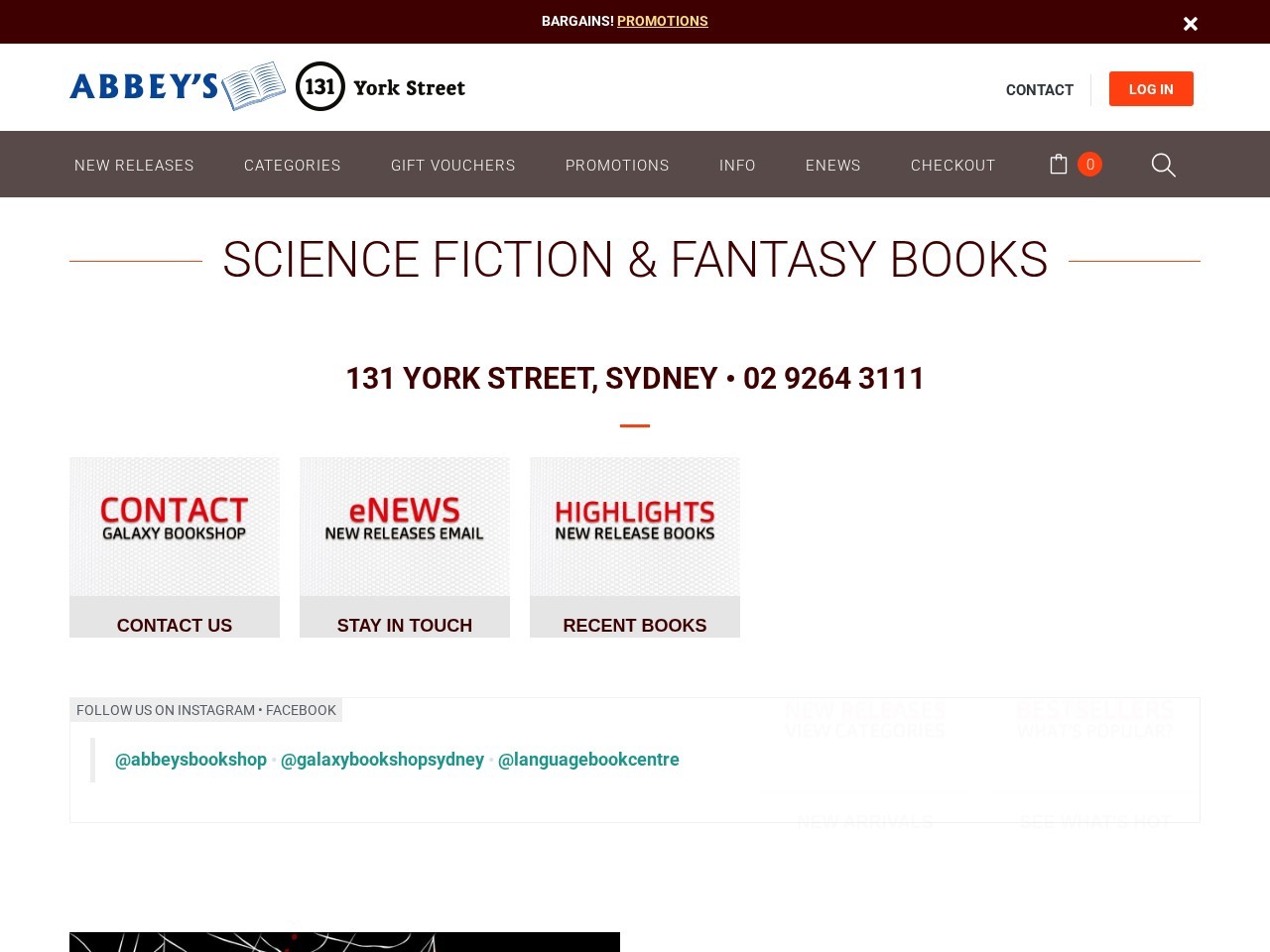 Galaxy Bookshop — Website Preview