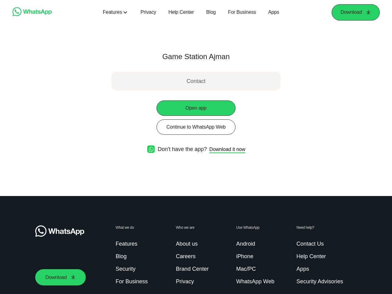 GAME STATION AJMAN — Website Preview