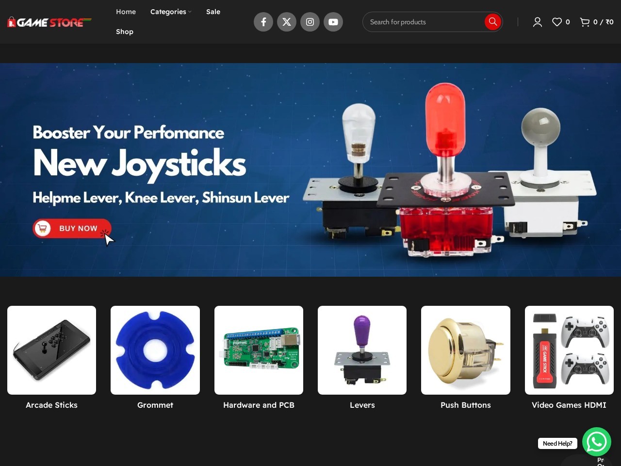 Game Store India — Website Preview