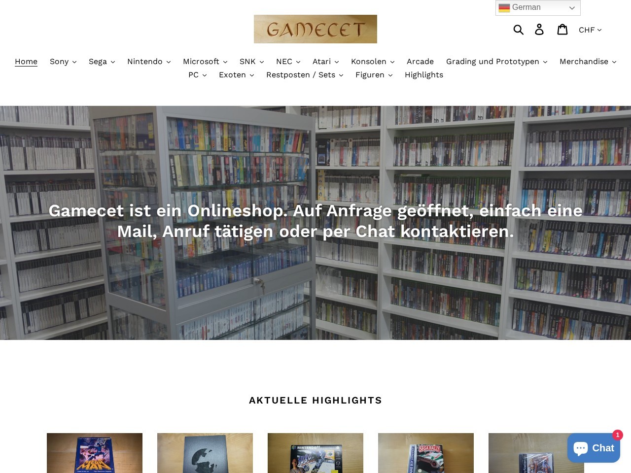 Gamecet — Website Preview