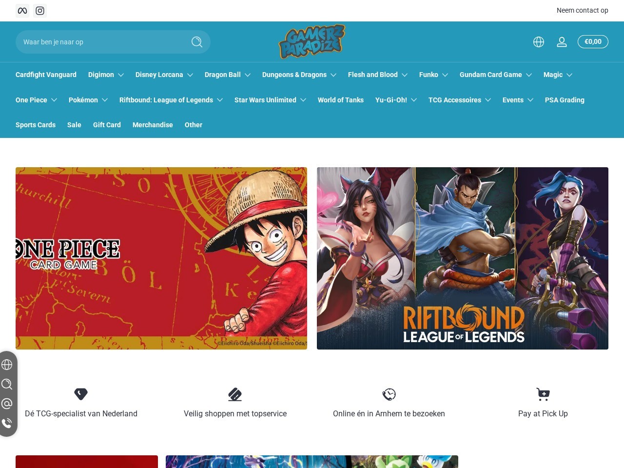 GamerzParadize — Website Preview