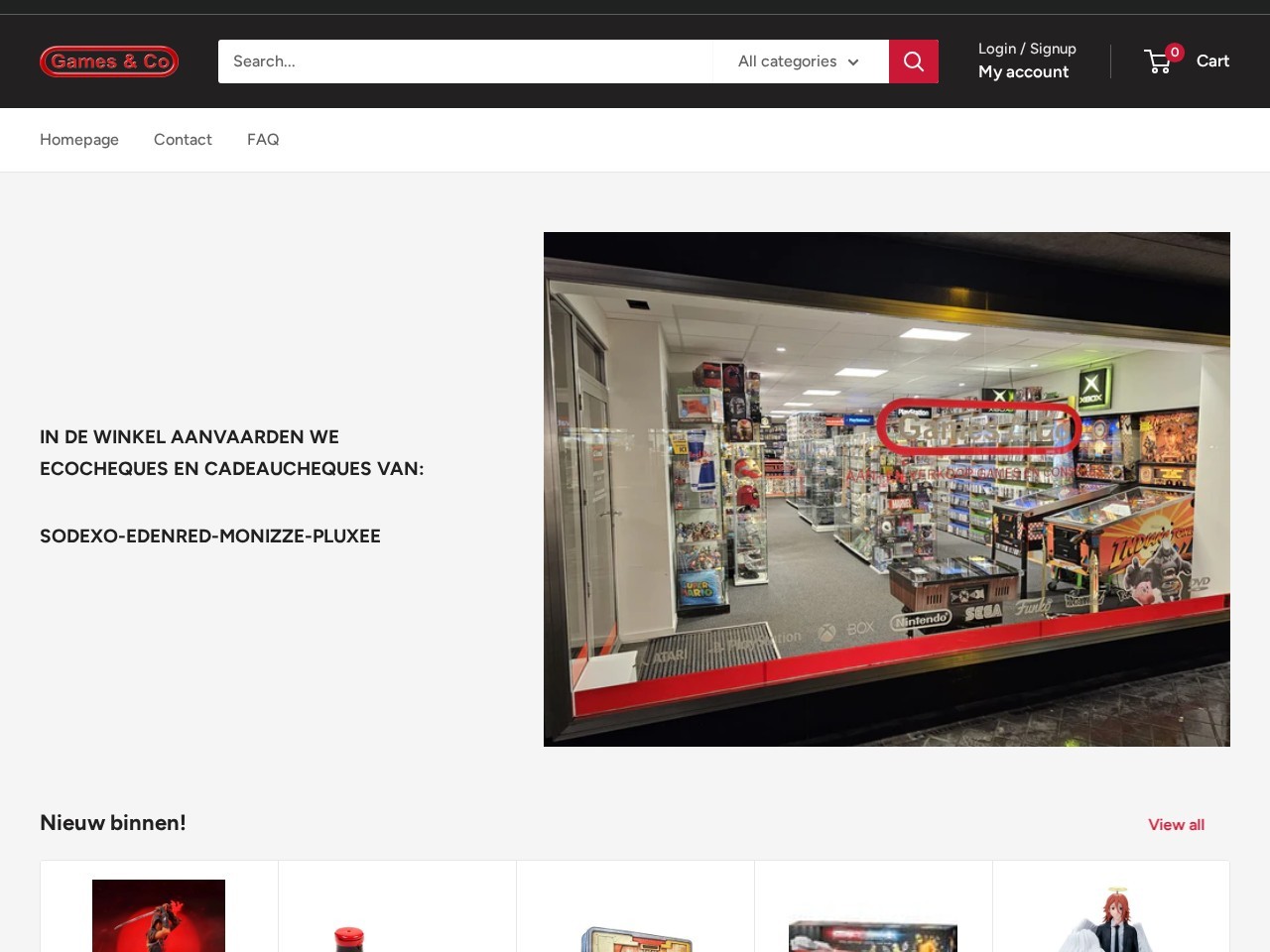 Games & Co — Website Preview