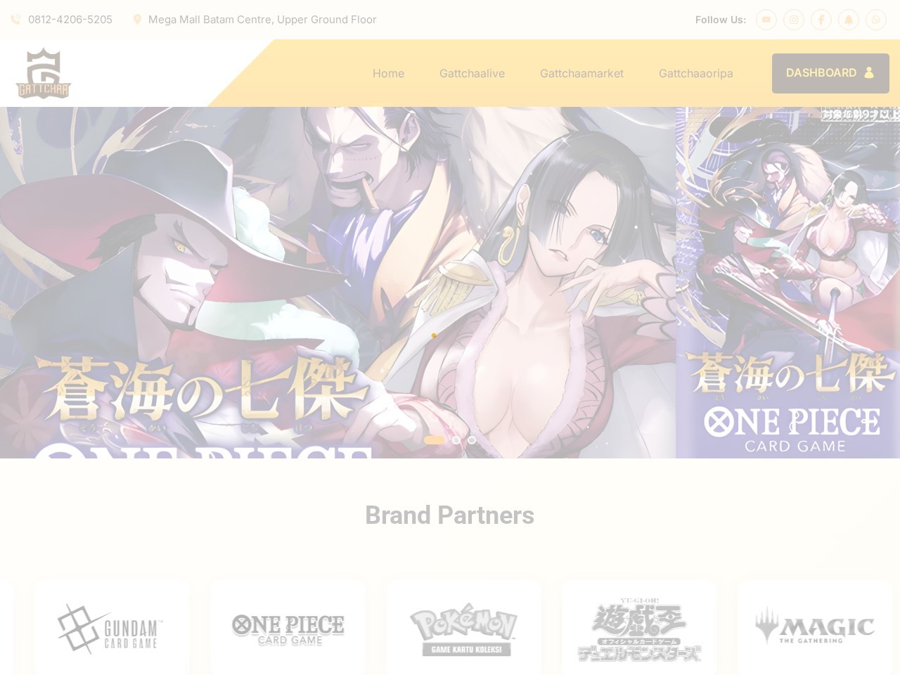 Gattchaa Hobby Store — Website Preview