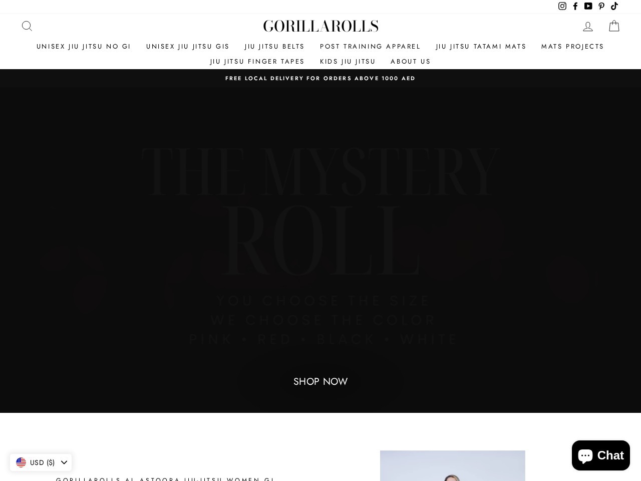 Gorillarolls — Website Preview