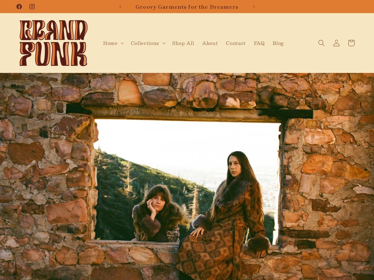 Grand Funk Shop — Website Preview