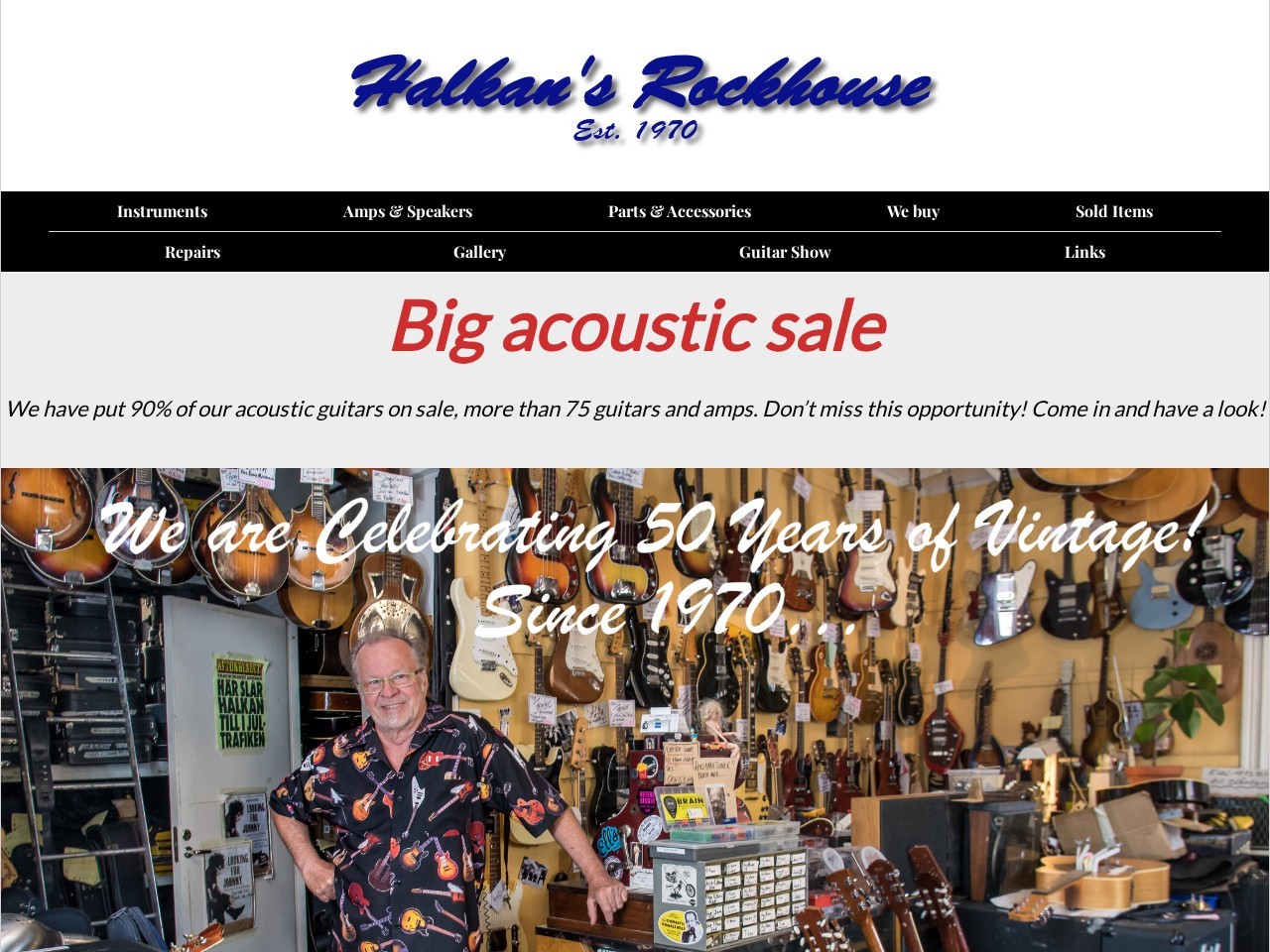 Halkan's Rock House — Website Preview