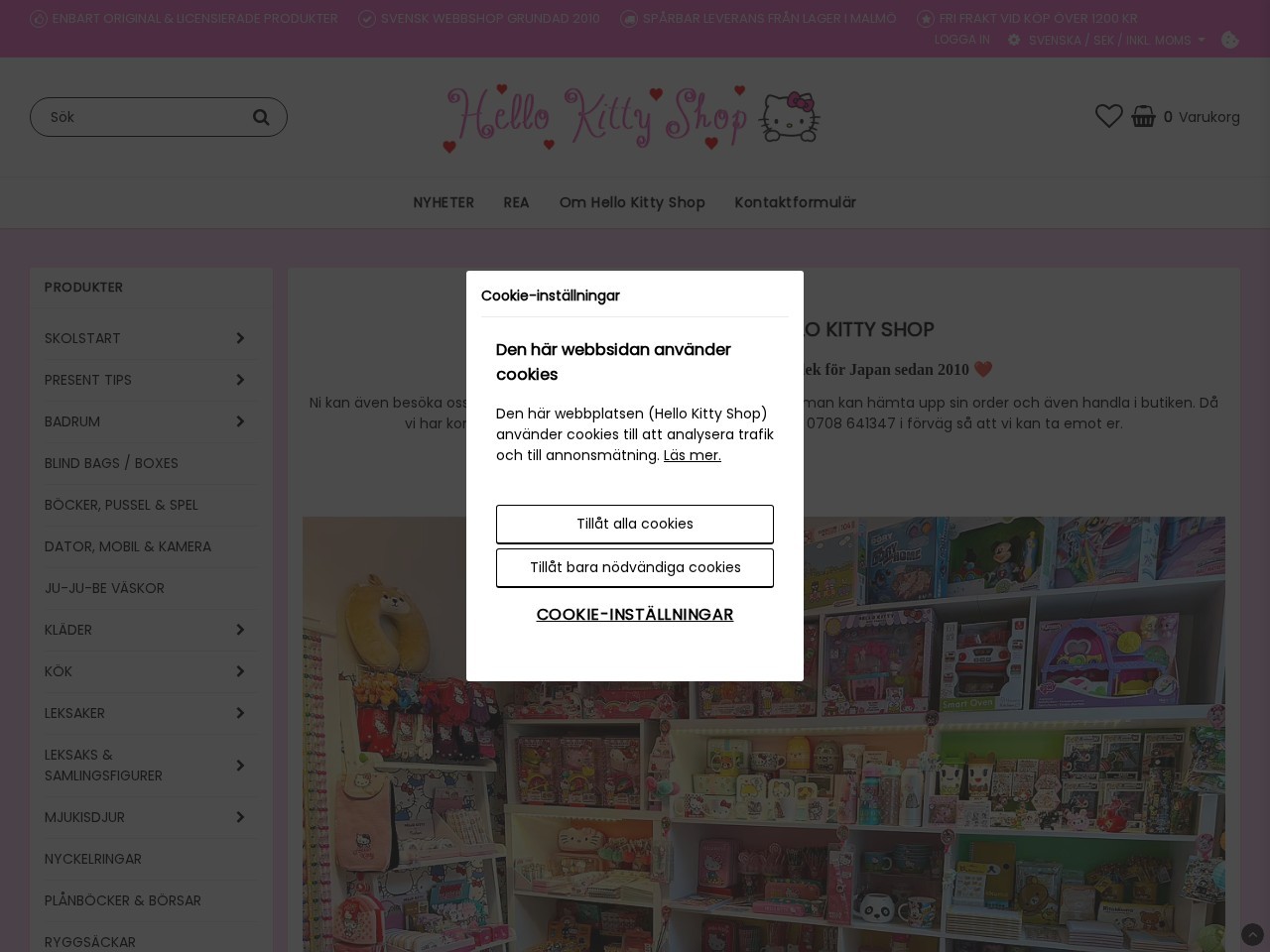 Hello Kitty E-Shop — Website Preview