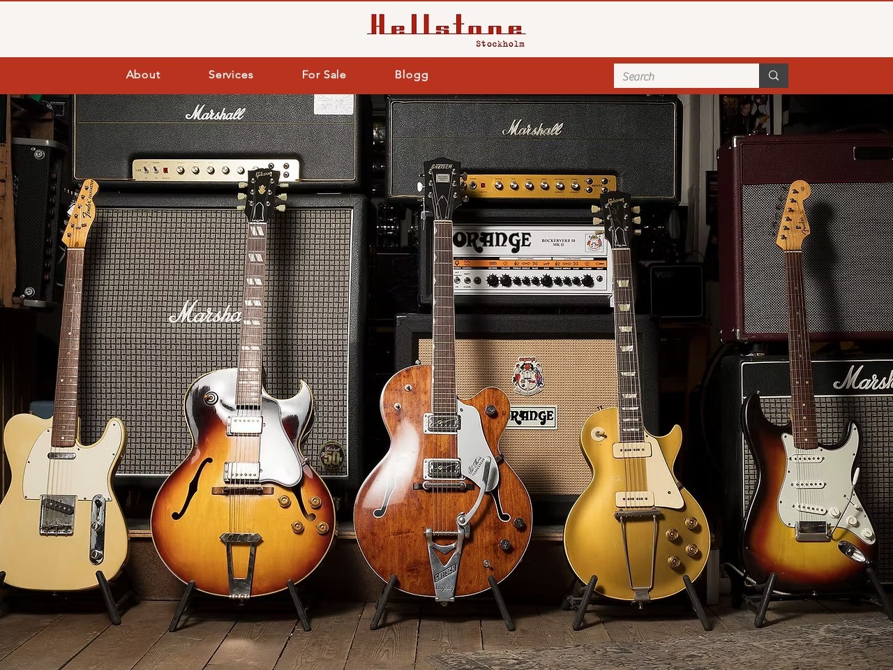 Hellstone Music — Website Preview