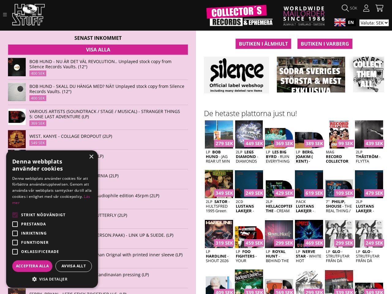 Hot Stuff AB — Website Preview