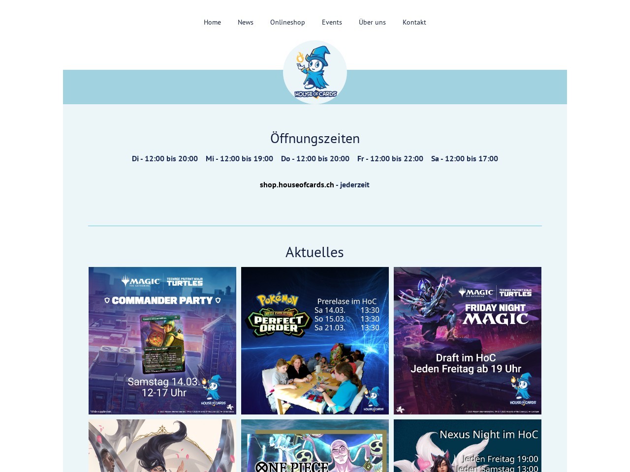 House of Cards GmbH — Website Preview