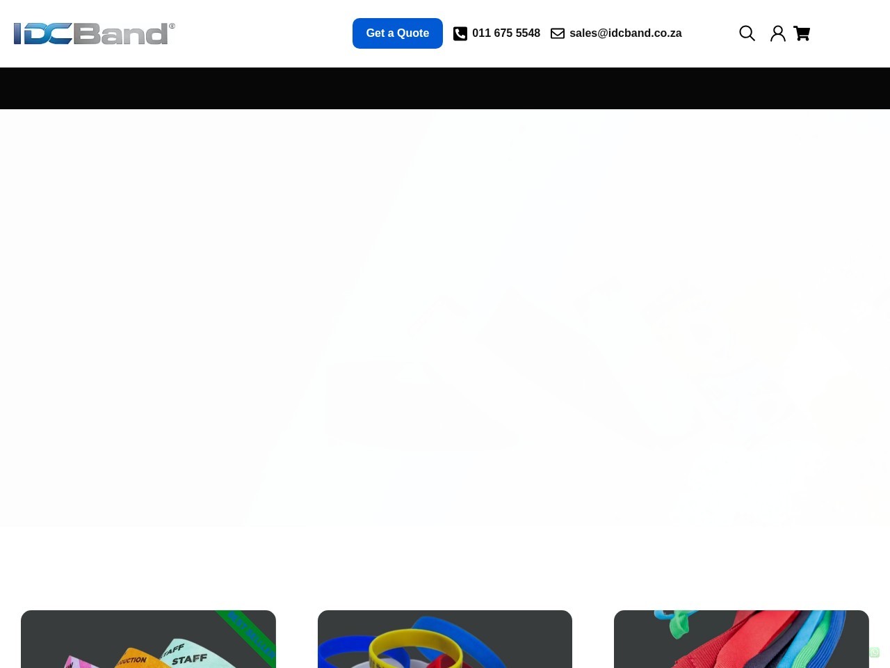 IDCBand SA — Website Preview