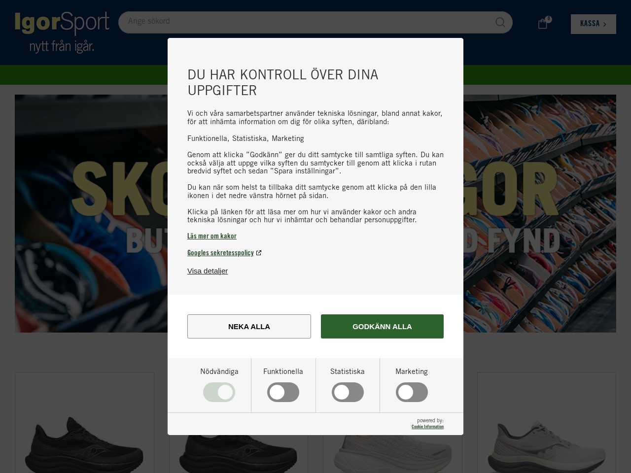 Igor Sports — Website Preview