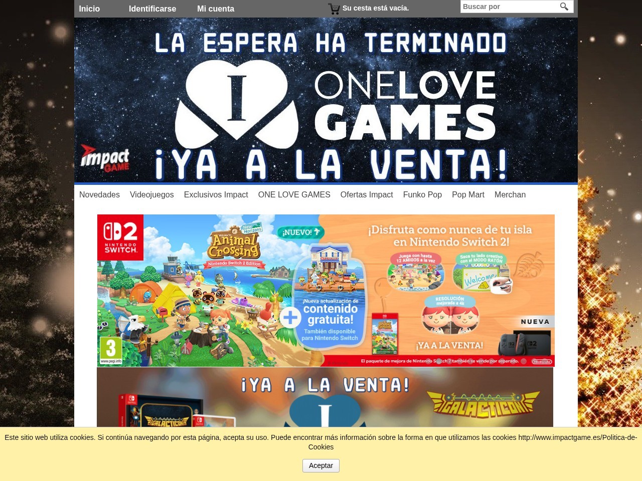 Impact Game — Website Preview