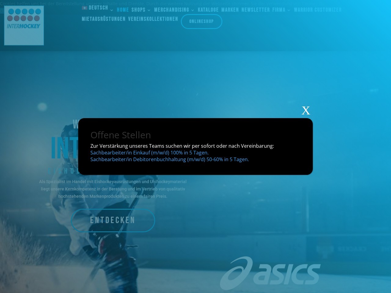 Interhockey AG โ Website Preview