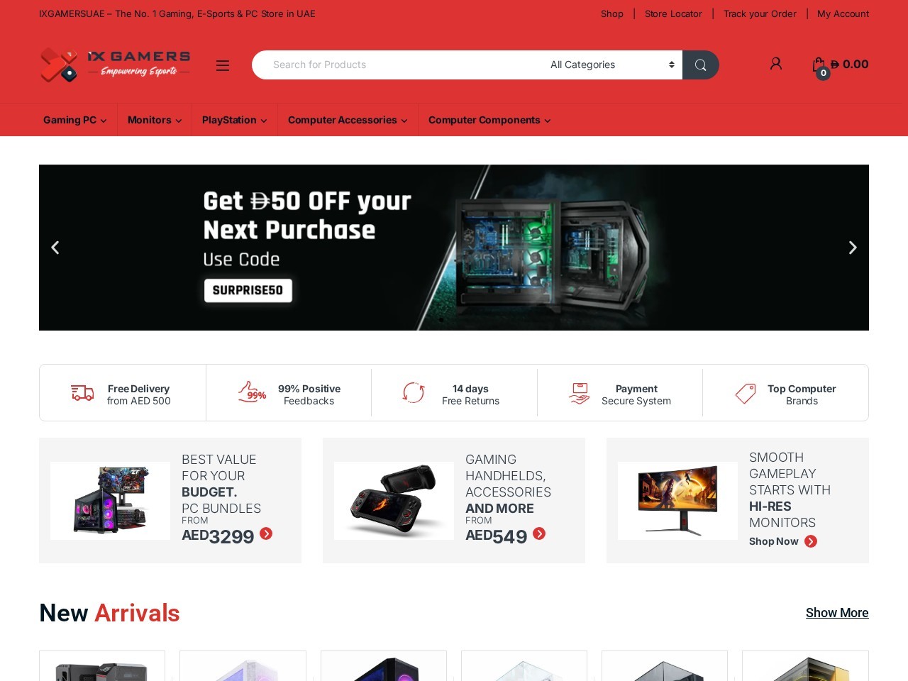 IX Gamers โ Computer Plaza, Bur Dubai, Dubai | UAE โ Website Preview