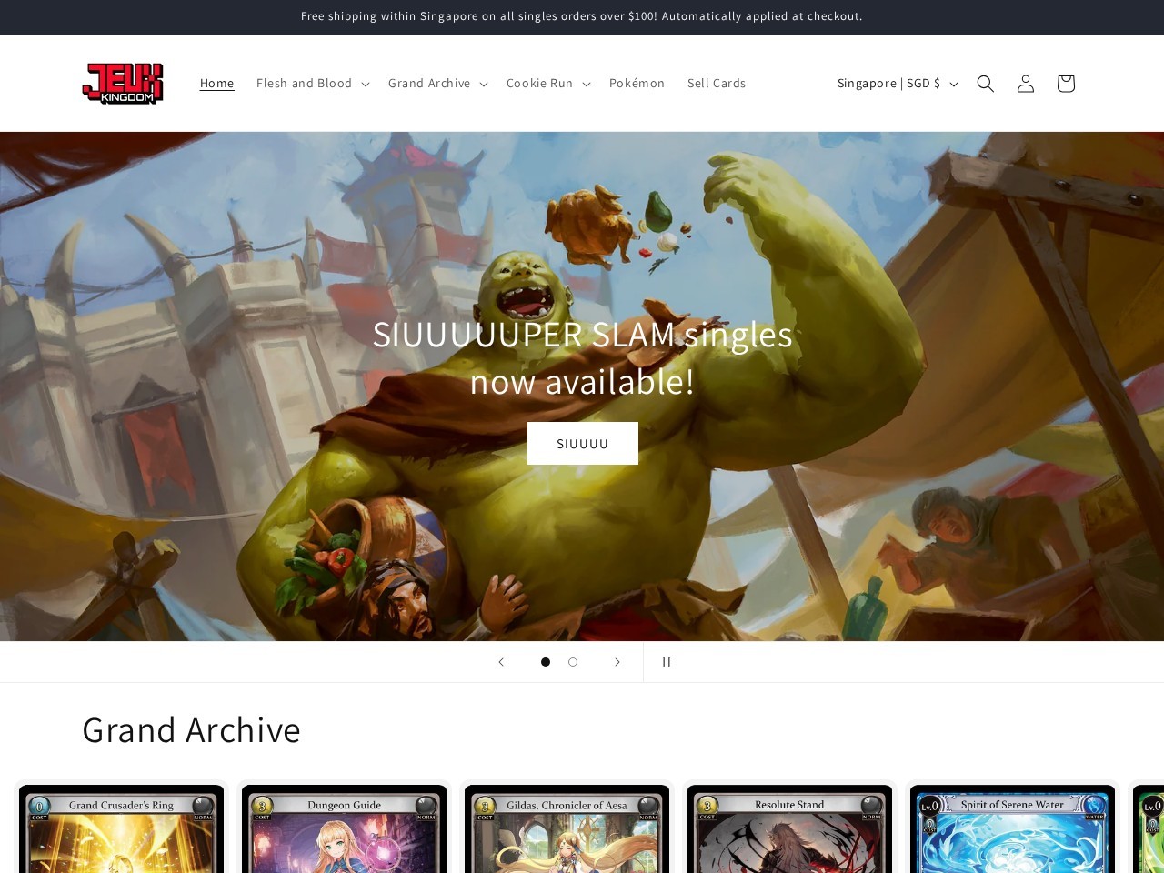 Jeux Kingdom — Website Preview