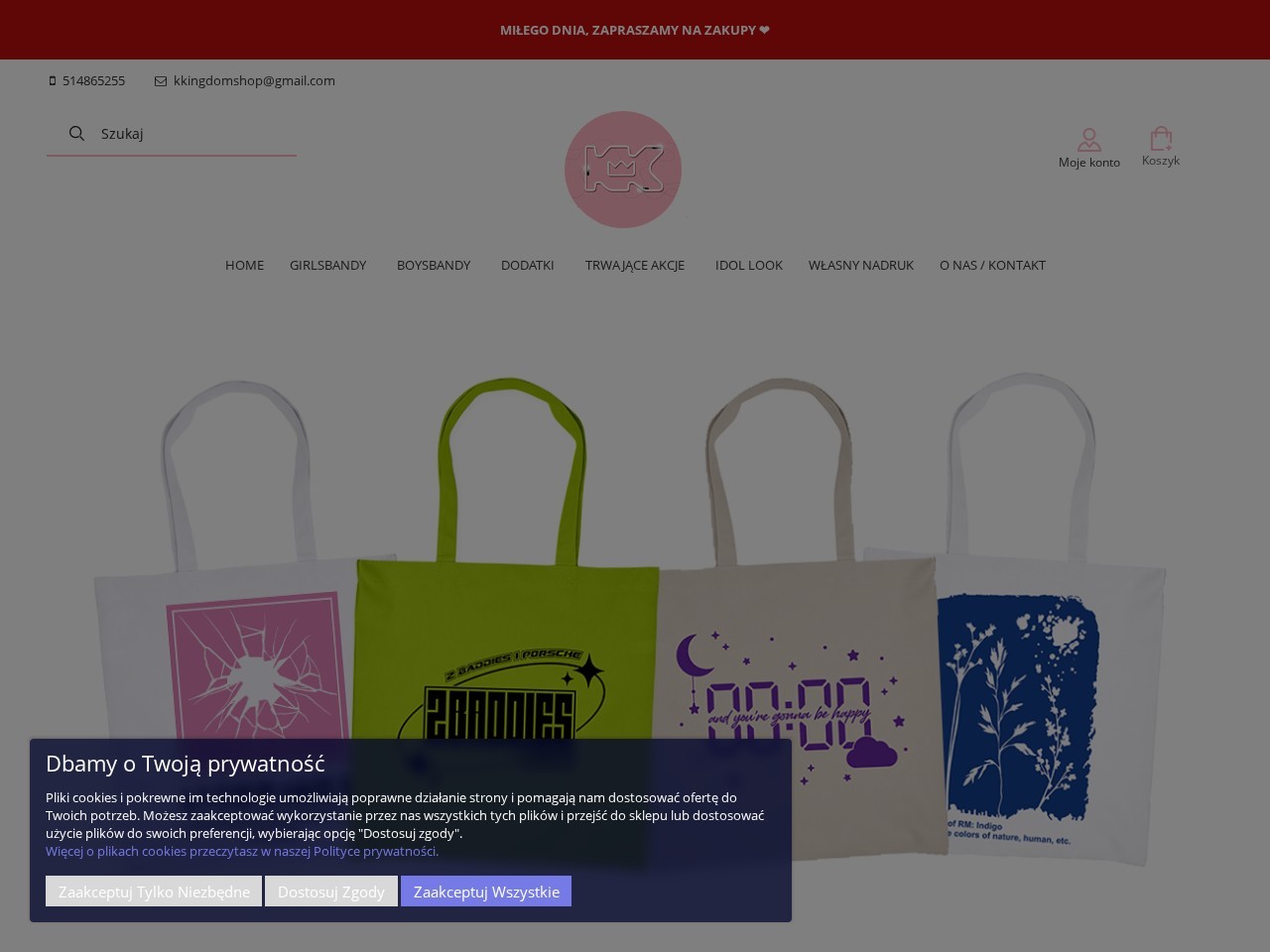 K-KINGDOM K-popowy Sklep Online — Website Preview