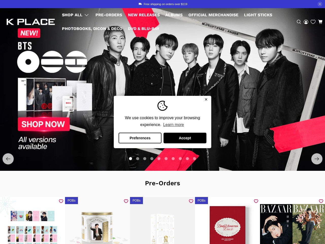 K PLACE – Buena Park — Website Preview