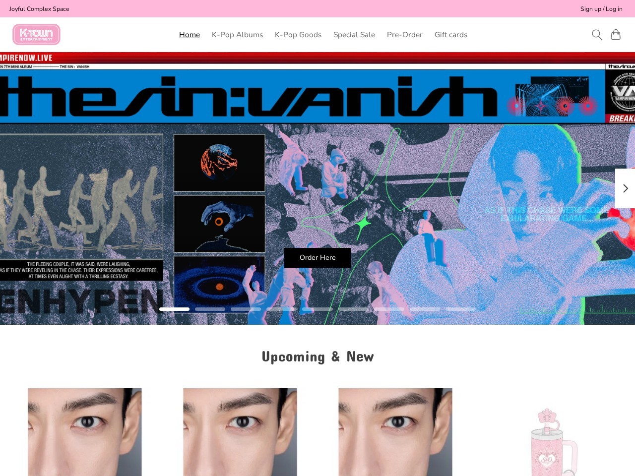 K Town entertainment Southgate Mall — Website Preview