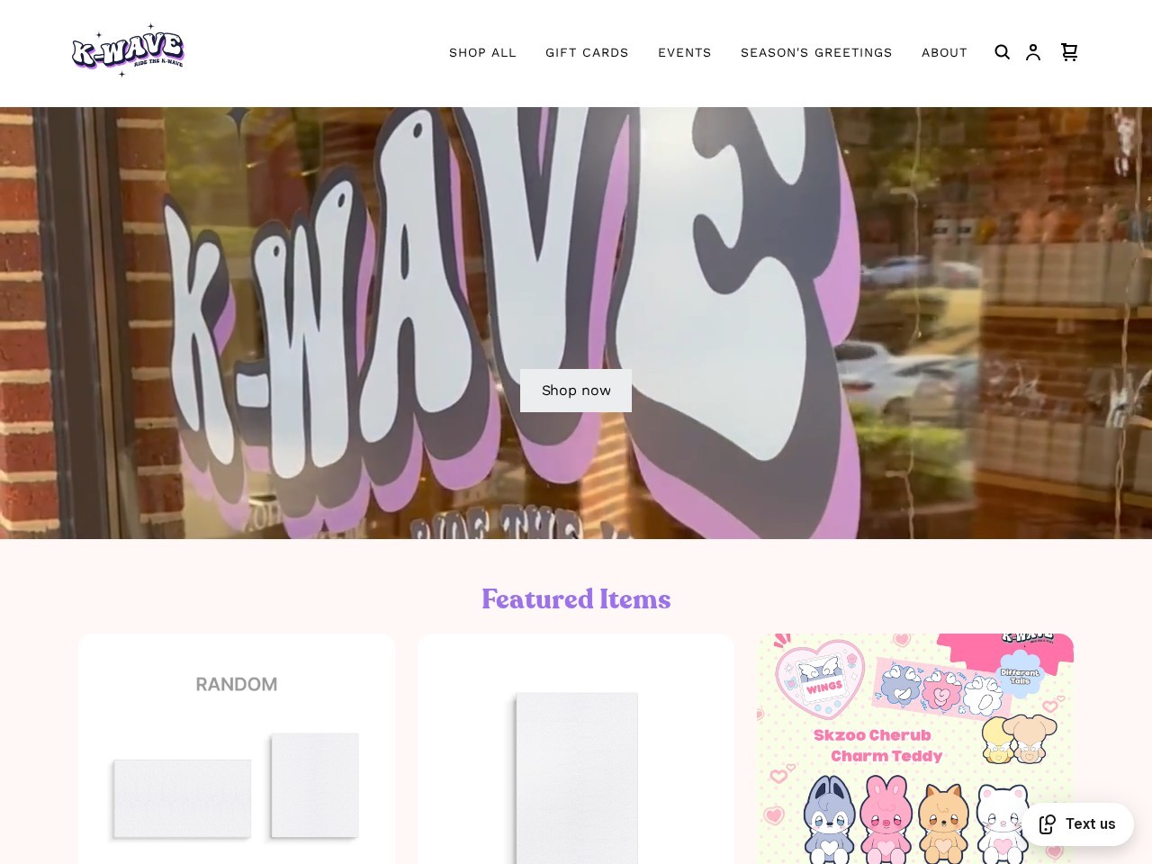 K-Wave — Website Preview