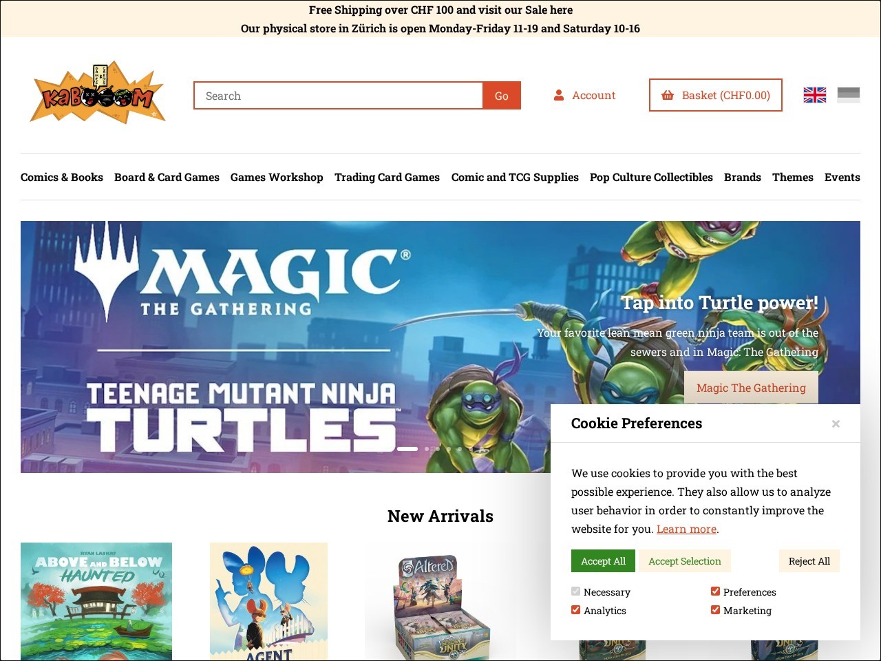 KABOOOM Entertainment GmbH — Website Preview