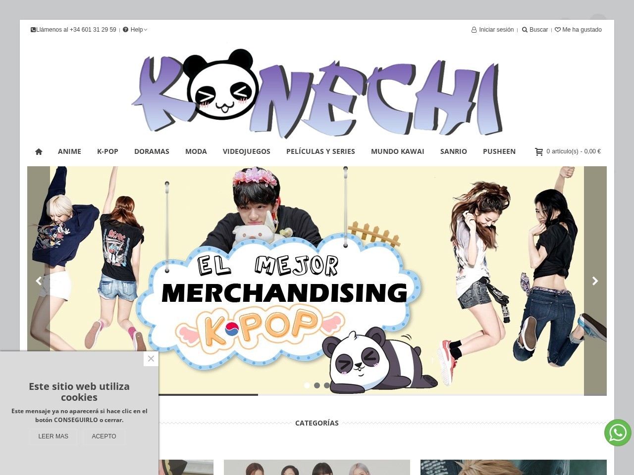 KoNeChi — Website Preview