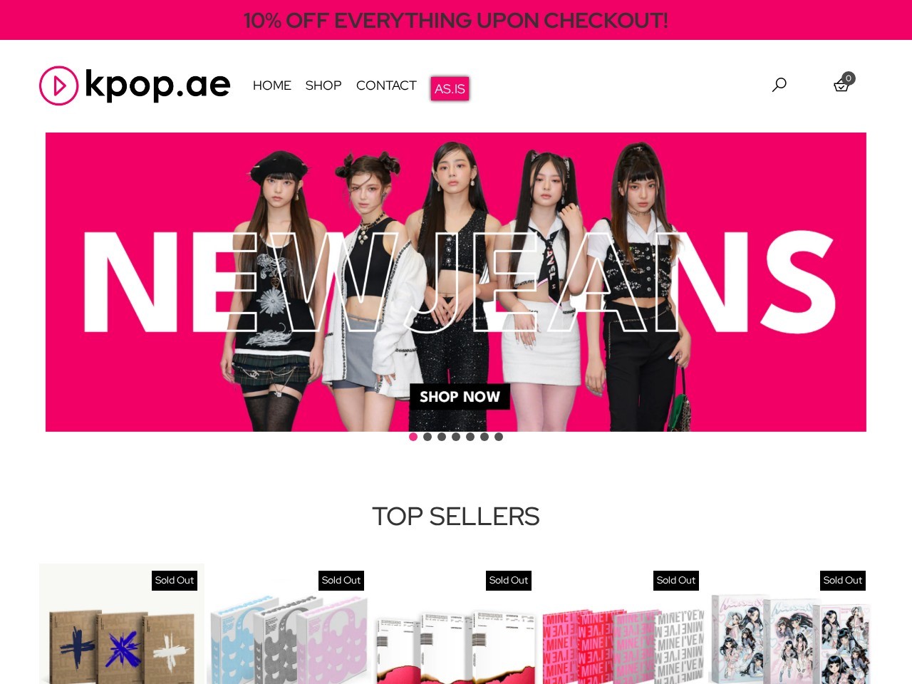 KPOP.ae โ Website Preview