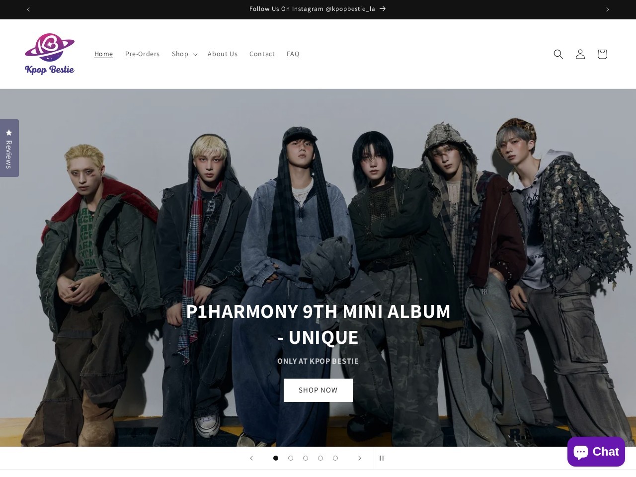 KPOP Bestie — Website Preview