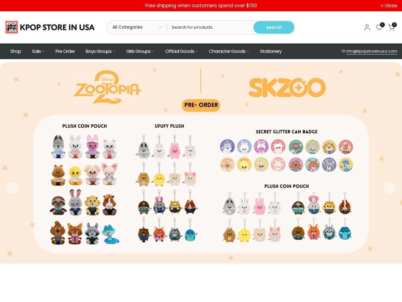 Kpop store in usa ekiben — Website Preview