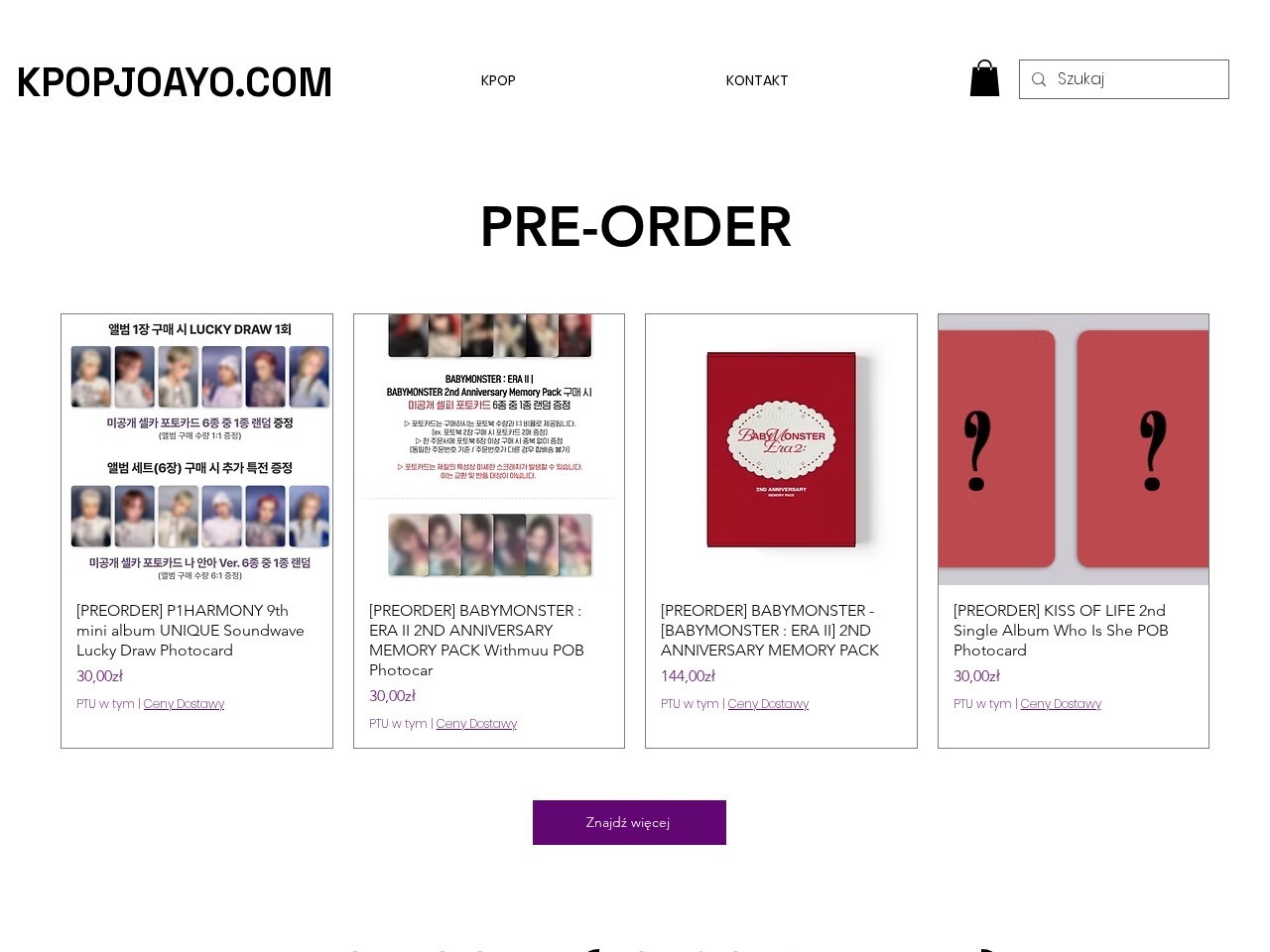 KPOPJOAYO — Website Preview