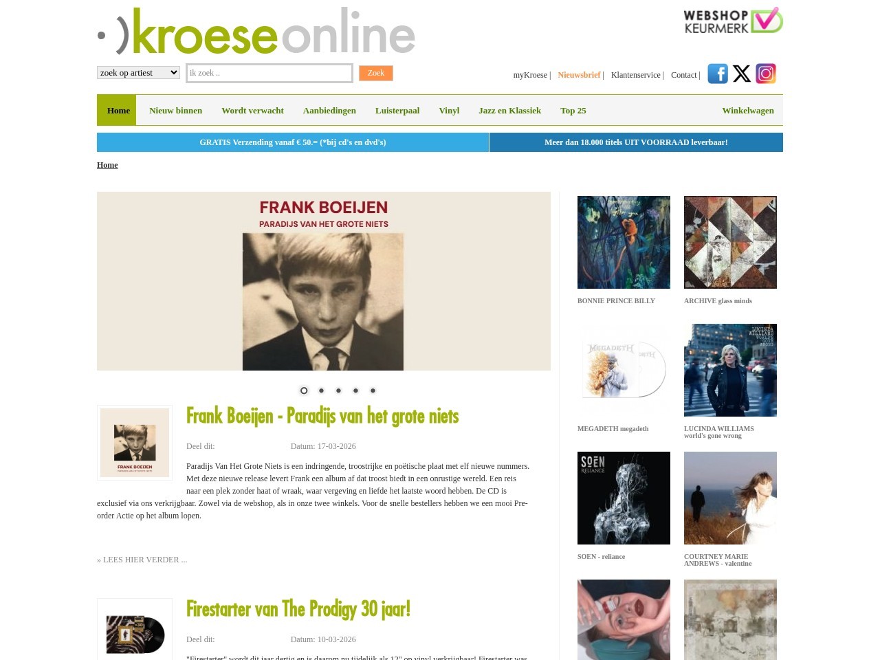 Kroese Arnhem — Website Preview